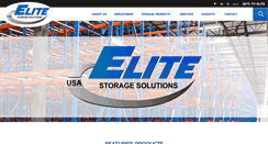 Desktop Screenshot of elitestoragesolutions.com